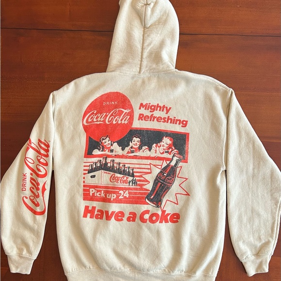 Retro Promo Coca Cola Hoodie Unisex - Picture 12 of 14